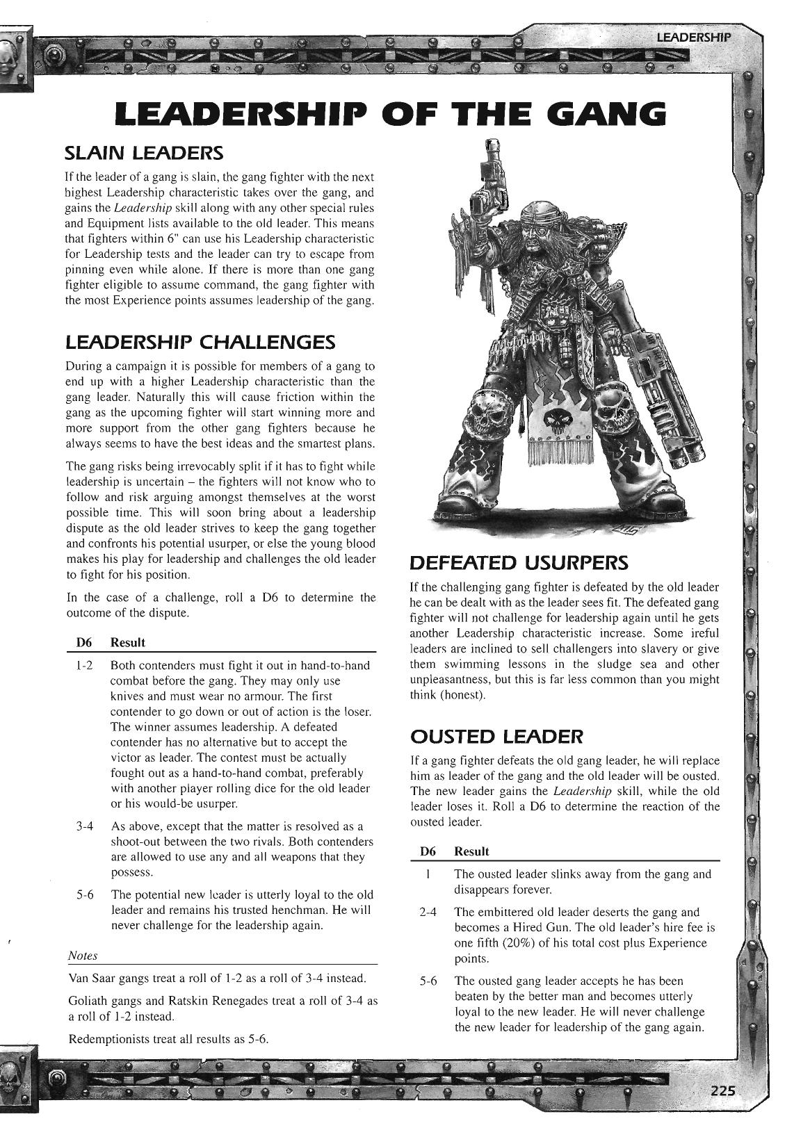 O Leadership of the Gang by Unknown