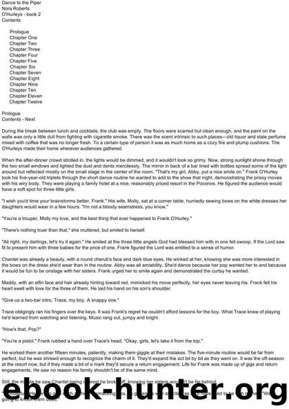 O'Hurley - 02 - Dance to the Piper by Nora Roberts