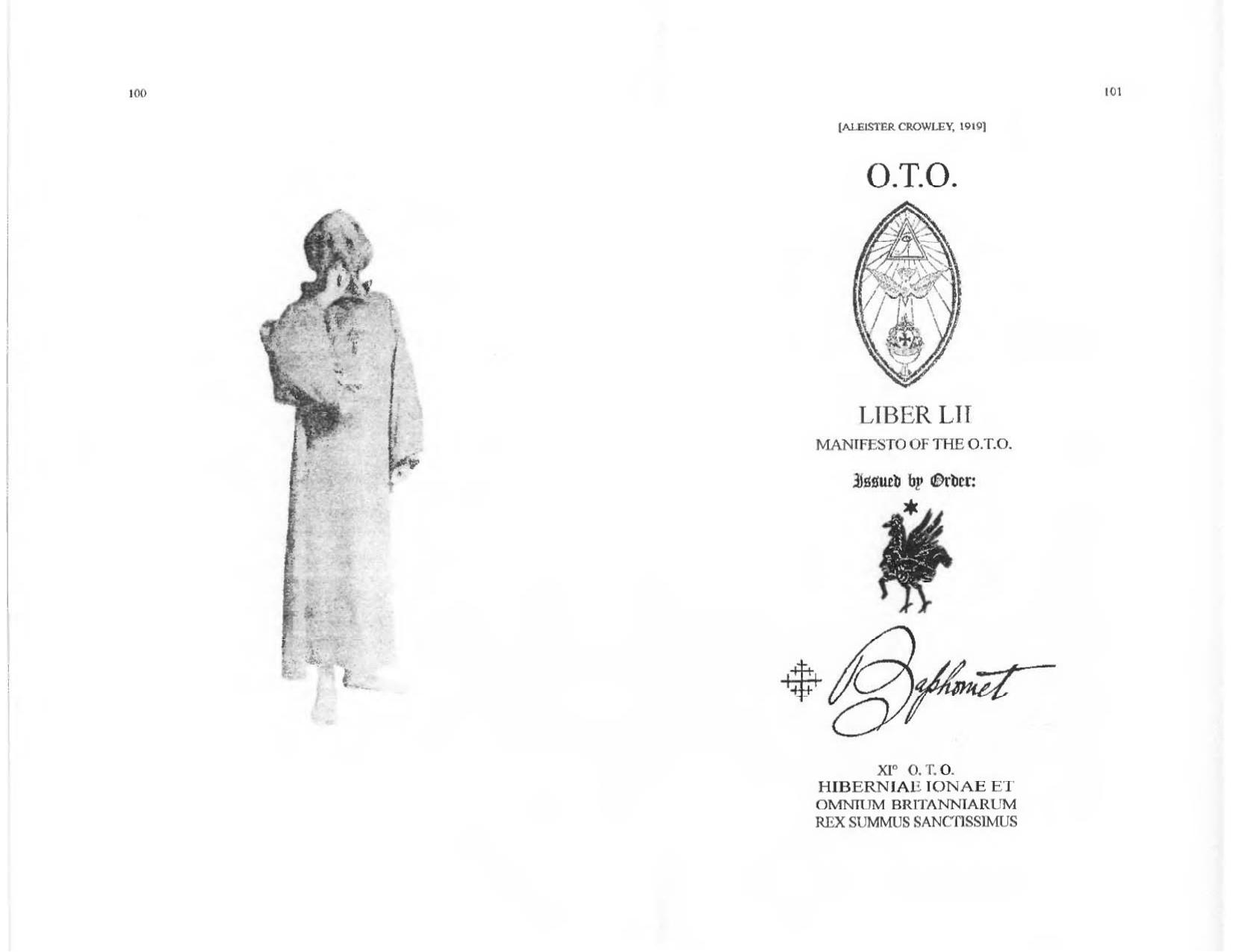 O. T. O. Rituals and Sex Magick [PART IIb: Constitutions & Guiding Principles] by Naylor/Koenig