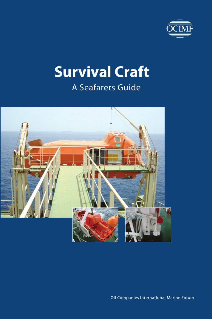 OCIMF Survival Craft A Seafarers Guide by Unknown