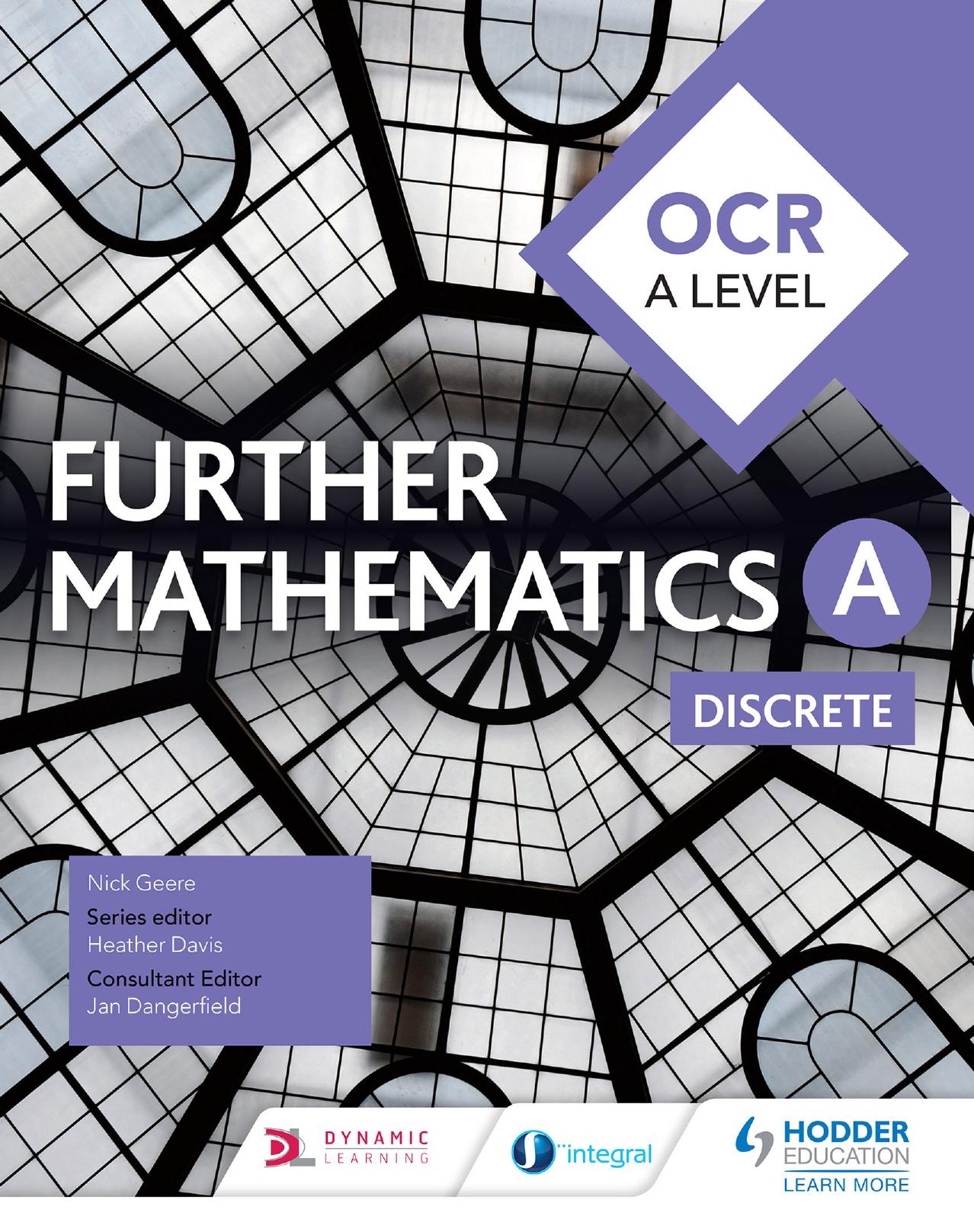 OCR A Level Further Mathematics Discrete by NICK. GEERE