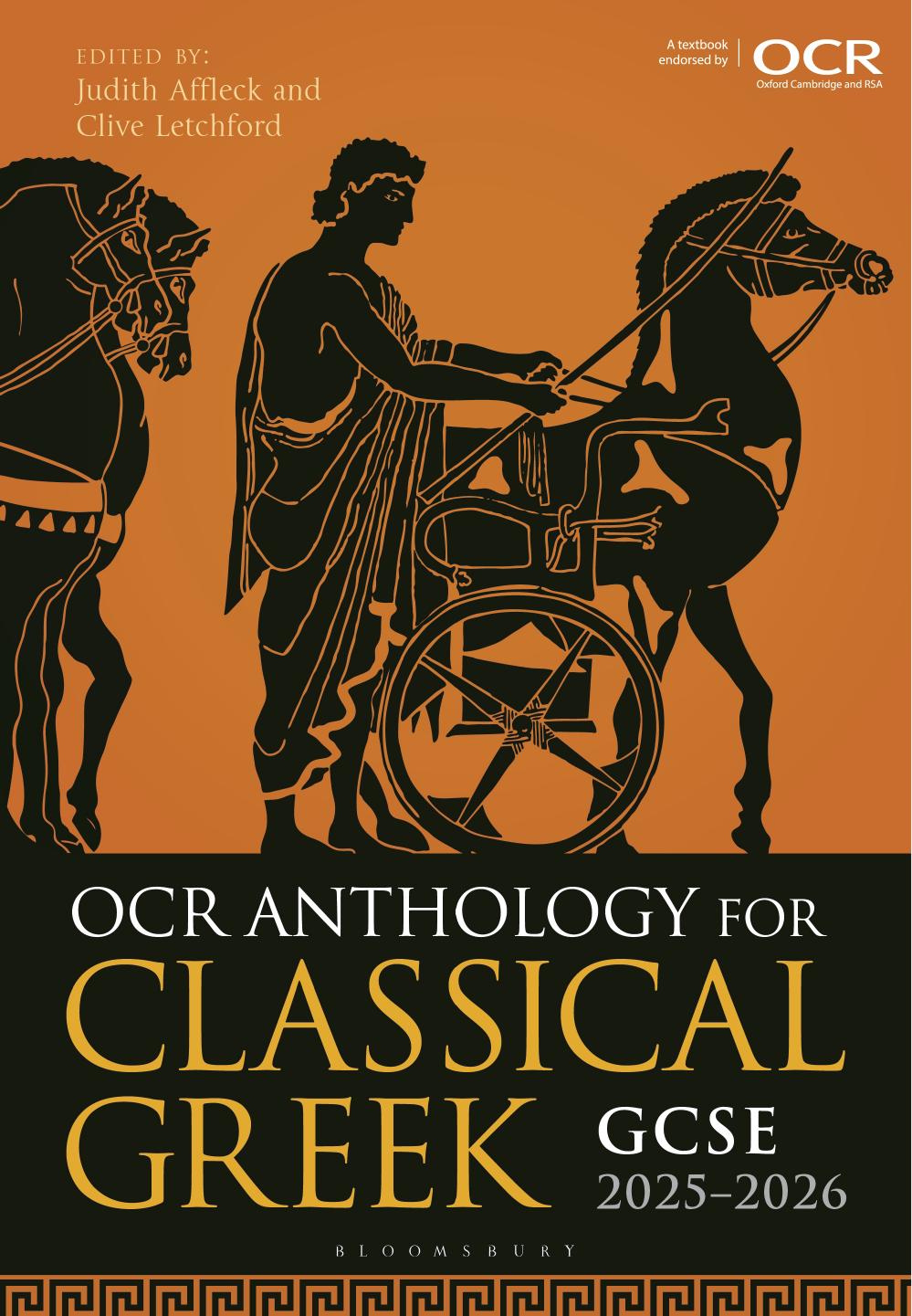 OCR Anthology for Classical Greek GCSE 2025-2026 by Judith Affleck Clive Letchford