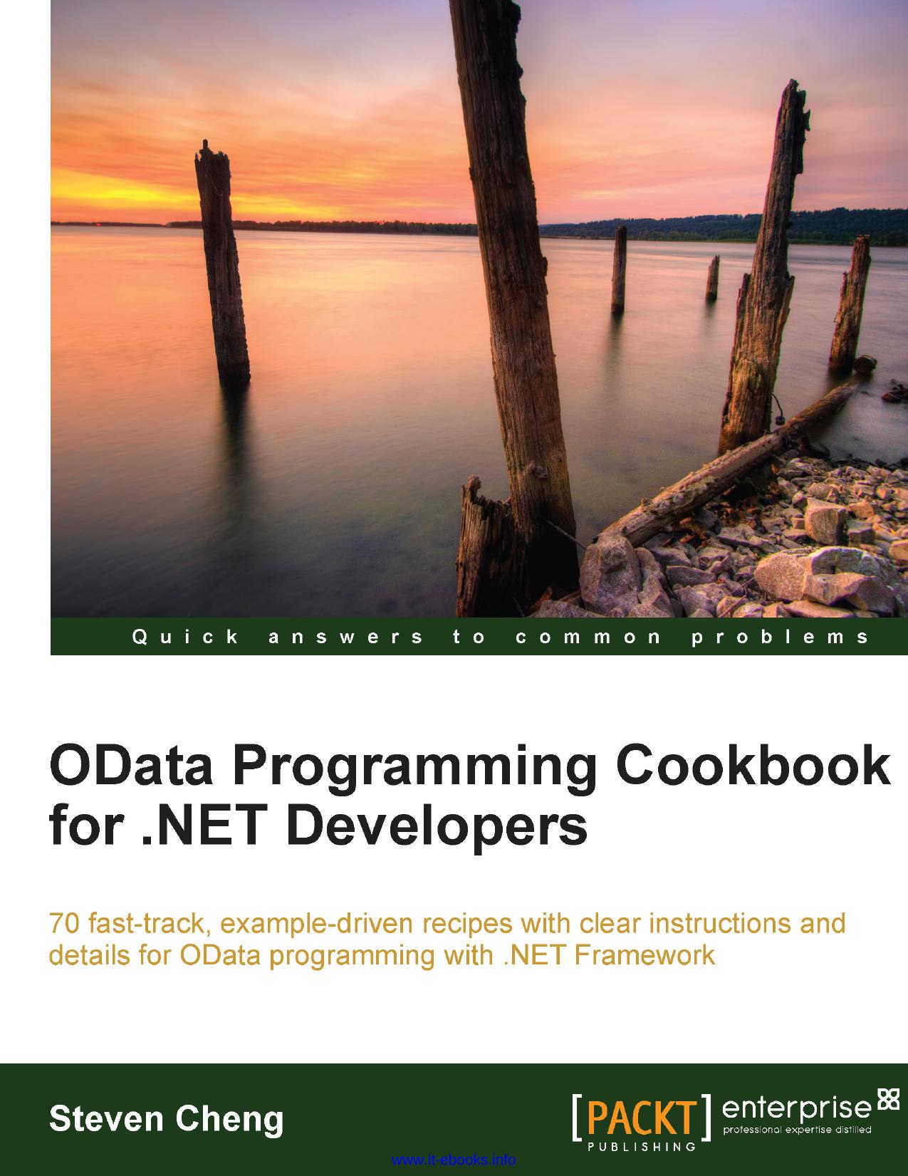 OData Programming Cookbook for .NET Developers by Unknown