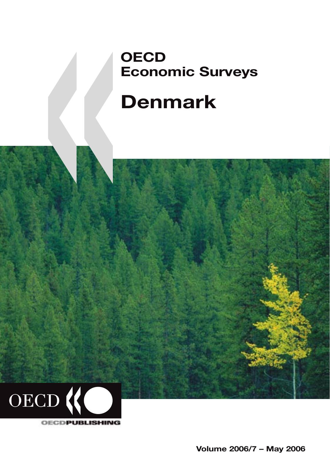 OECD Economic Surveys: Denmark Volume 2006 Issue 7 by OECD