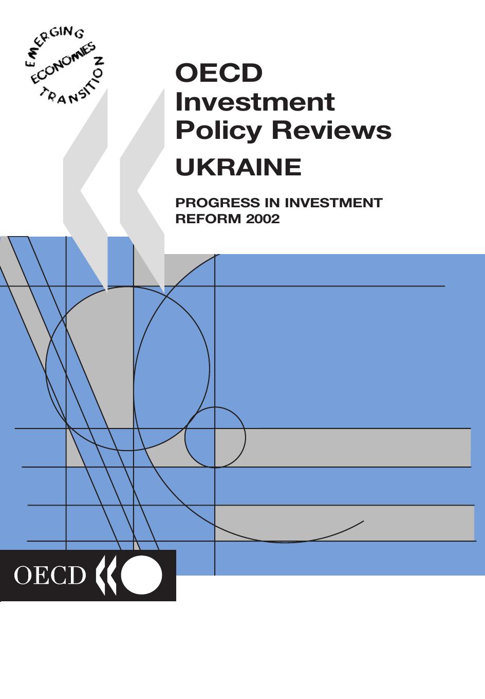 OECD Investment policy reviews. Ukraine : progress in investment reform by OECD