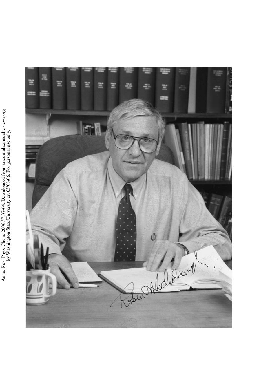 ON A RESEARCH ROLLERCOASTER WITH FRIENDS by Robin M. Hochstrasser