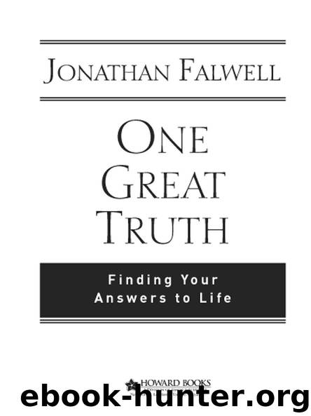 ONE GREAT TRUTH by JONATHAN FALWELL