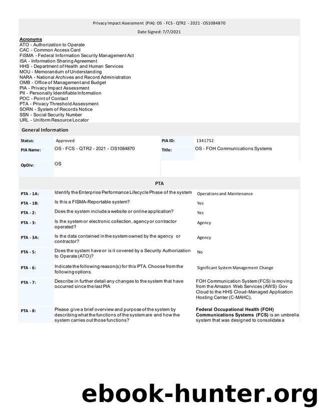 OS - FOH Communications Systems by OS