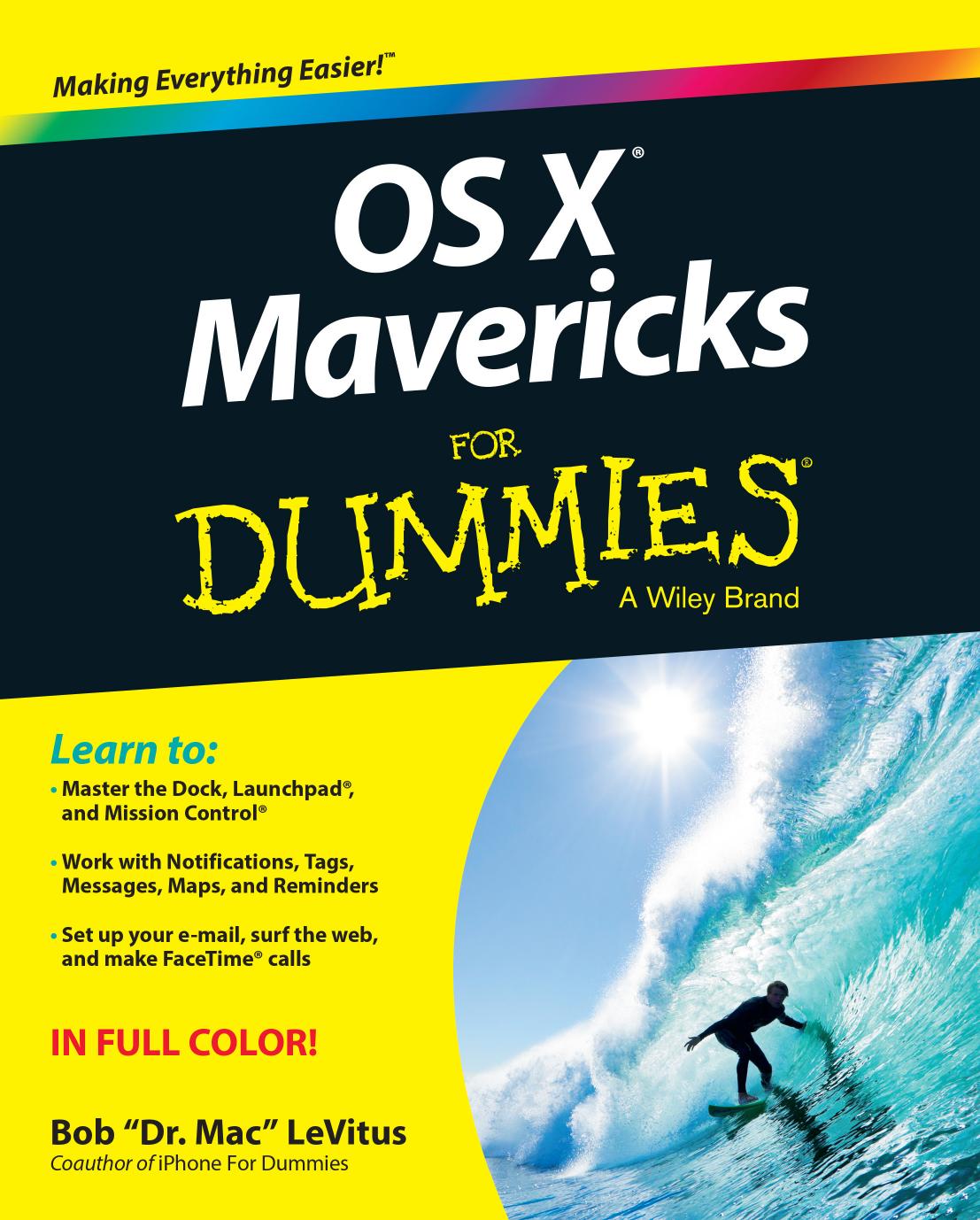 OS X Mavericks For Dummies by Bob LeVitus