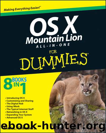 OS X Mountain Lion All-in-One For Dummies by Mark L. Chambers
