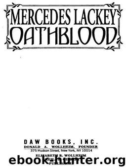 Oathblood (Vows and Honor) by Lackey Mercedes