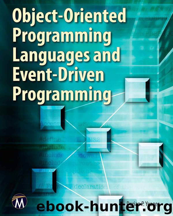 Object Oriented Programming Languages and Event-Driven Programming by Dorian P. Yeager
