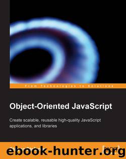 Object-Oriented JavaScript by Stoyan Stefanov