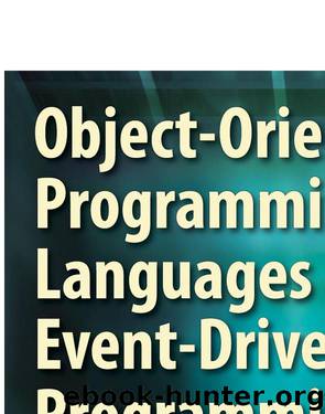 Object-Oriented Programming Languages and Event-Driven Programming by Yeager Dorian P.;