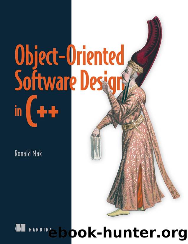 Object-Oriented Software Design in C++ by Ron Mak
