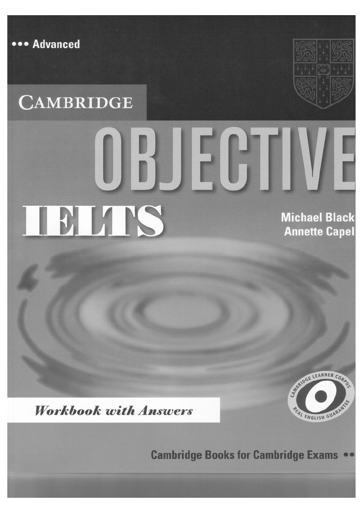 Objective IELTS Advanced Workbook with Answers by Black Michael Capel Annette