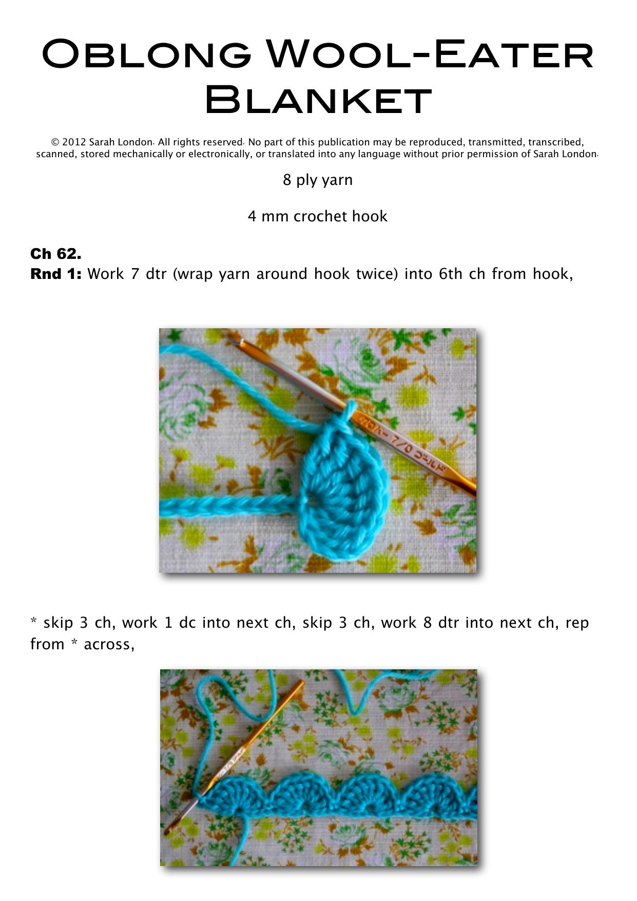 Oblong Wool-Eater by sarah london