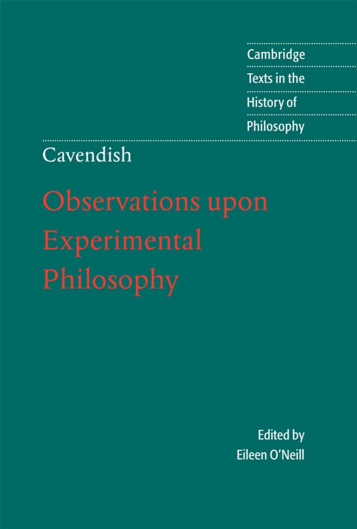 Observations upon Experimental Philosophy (Cambridge Texts in the History of Philosophy) by Margaret Cavendish
