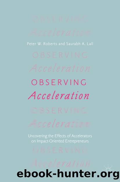 Observing Acceleration by Peter W. Roberts & Saurabh A. Lall