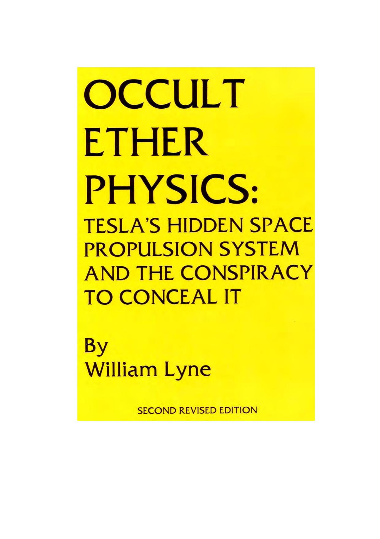 Occult Ether Physics by William Lyne