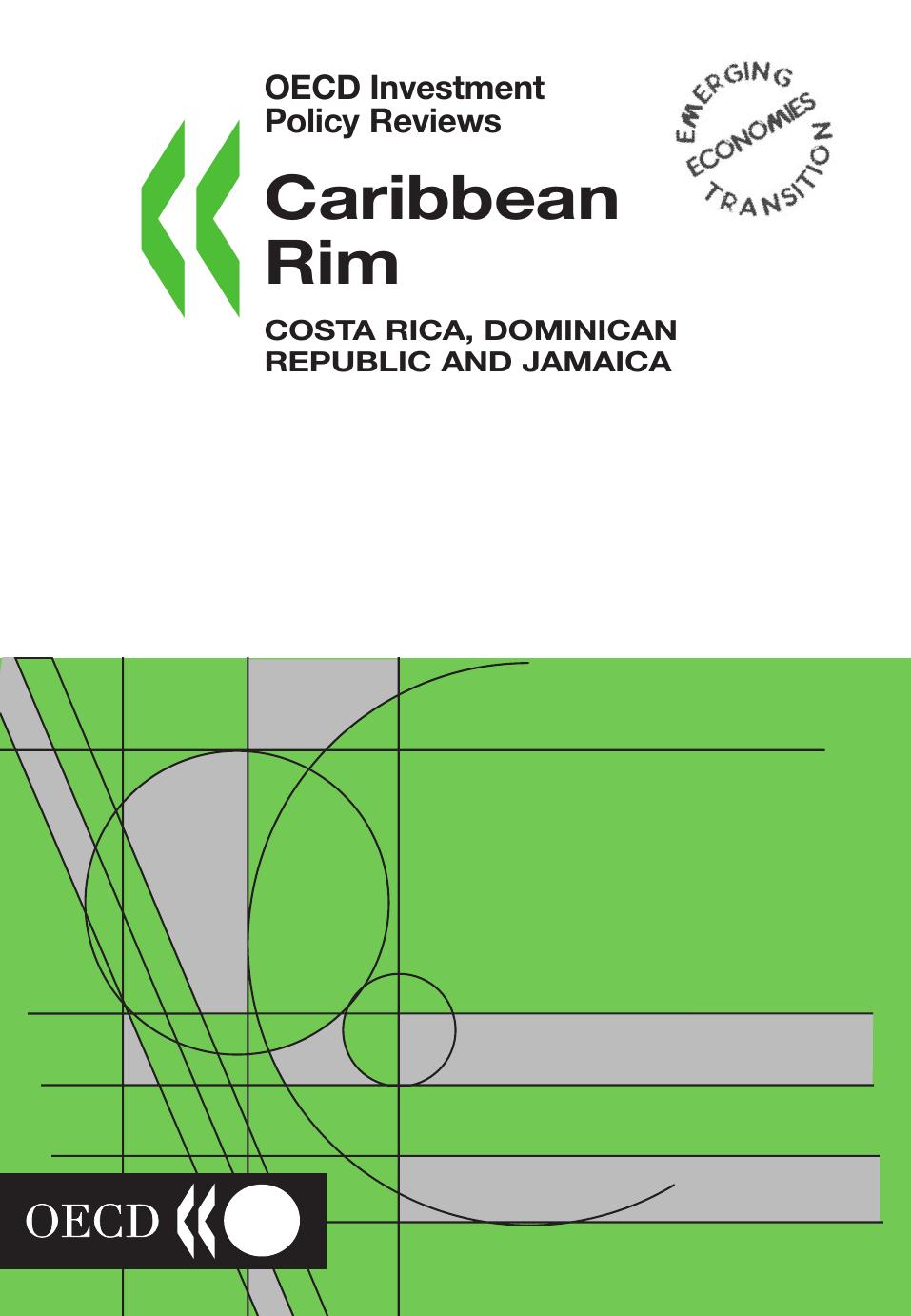 Oecd Investment Policy Reviews, Caribbean Rim: Costa Rica, Dominican Republic and Jamaica (OECD Investment Policy Reviews) by Organisation for Economic Co-Operation and Development