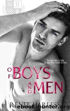 Of Boys And Men: An Enemies to Lovers, New Adult College Romance (Ridge Rogues Book 1) by Renee Harless