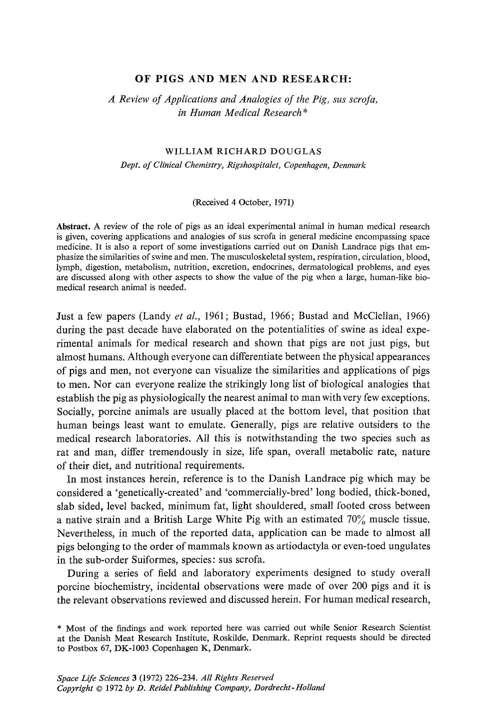 Of pigs and men and research by Unknown