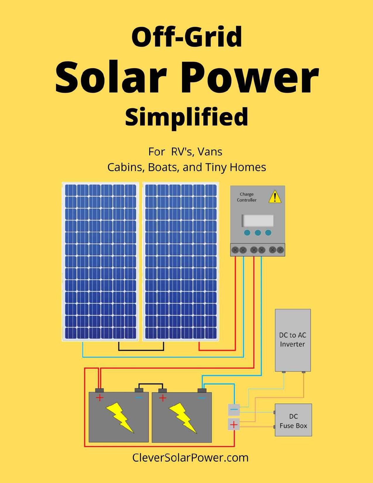 Off Grid Solar Power Simplified: For Rvs, Vans, Cabins, Boats and Tiny Homes by Nick Seghers