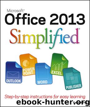 Office 2013 Simplified by Elaine Marmel