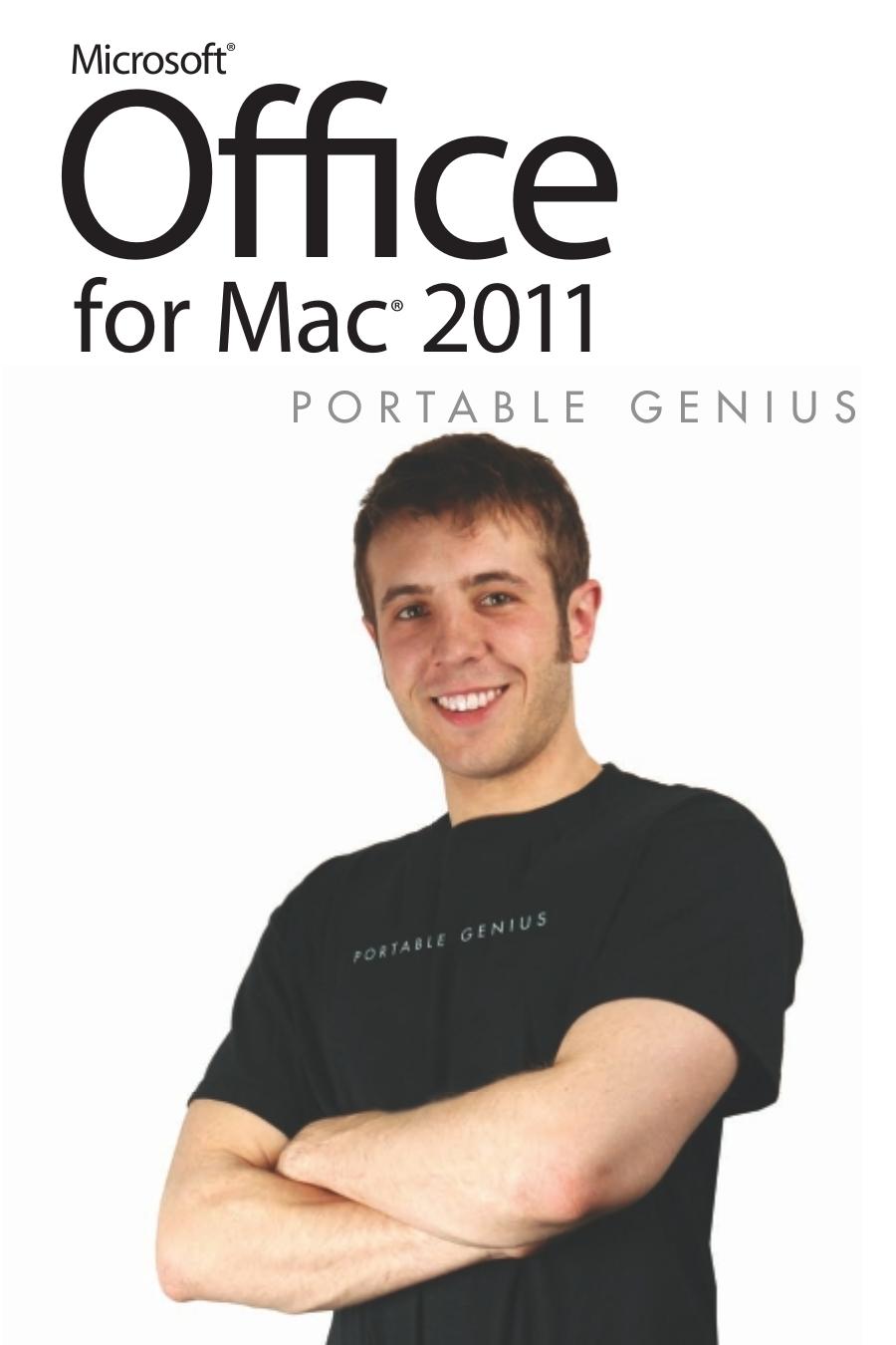 Office for Mac 2011 Portable Genius by Dwight Spivey