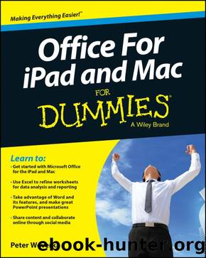 Office for iPad and Mac For Dummies by Peter Weverka