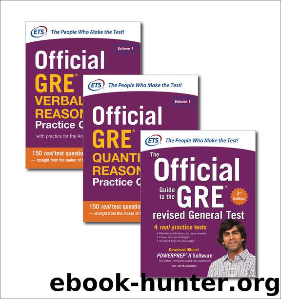 Official GRE Super Power Pack by Educational Testing Service