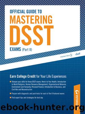 Official Guide to Mastering DSST Exams Volume II by Peterson's & Peterson's