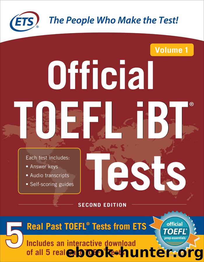 Official TOEFL iBT® Tests, Volume 1 by ETS (retail)