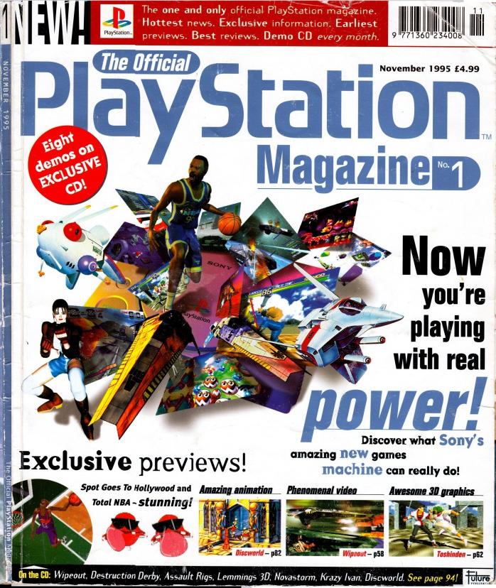 Official UK PlayStation Magazine №01 (1995) by Unknown