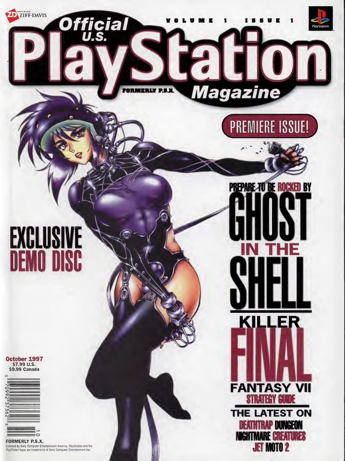 Official US PlayStation Magazine - Volume 1 Issue 1 (1997-10)(Ziff Davis)(US) by Unknown