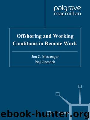 Offshoring and working Conditions in Remote Work by Jon C. Messenger & Naj Ghosheh