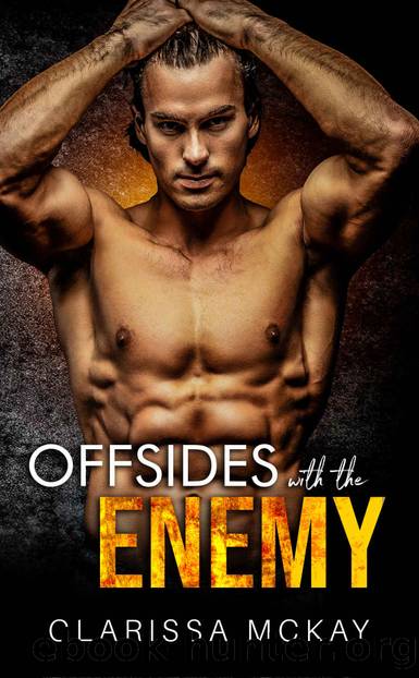 Offsides with the Enemy: sleeping with the boss enemies-to-lovers football romance (The Rebel Players) by Clarissa McKay