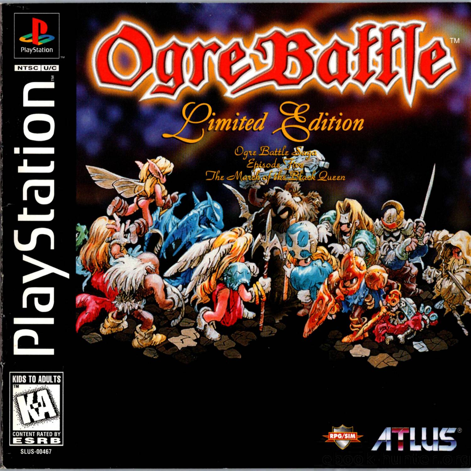 Ogre Battle - Limited Edition (USA) by Jonathan Grimm