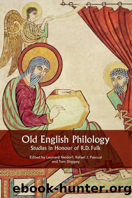 Old English Philology Studies in Honour of R. D. Fulk by Unknown