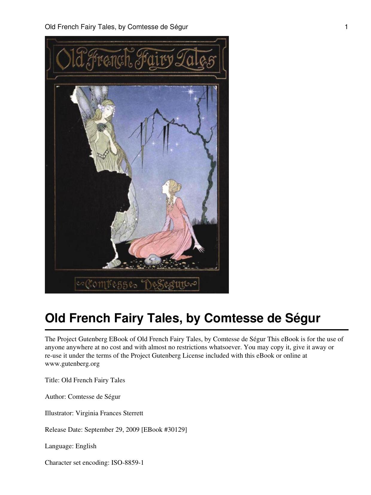 Old French Fairy Tales by Unknown
