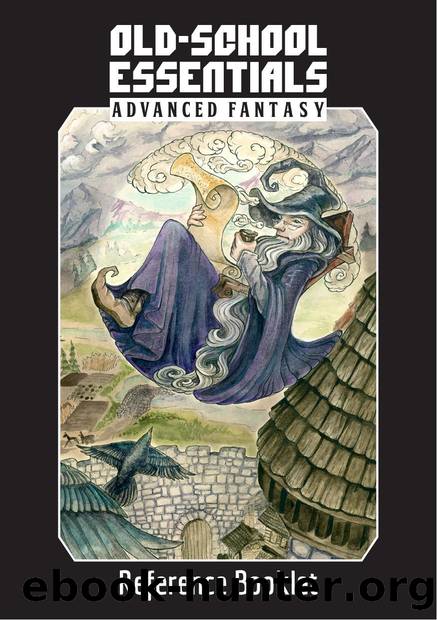 Old-School Essentials Advanced Fantasy Reference Booklet [1.2] by Unknown