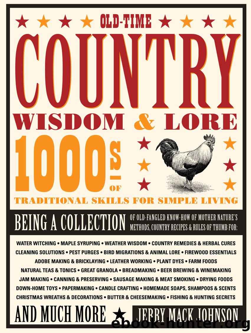 Old-Time Country Wisdom & Lore by Jerry Mack Johnson