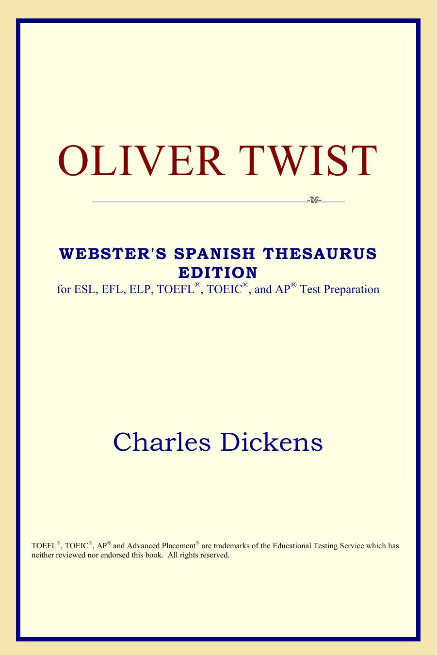 Oliver Twist by Charles Dickens