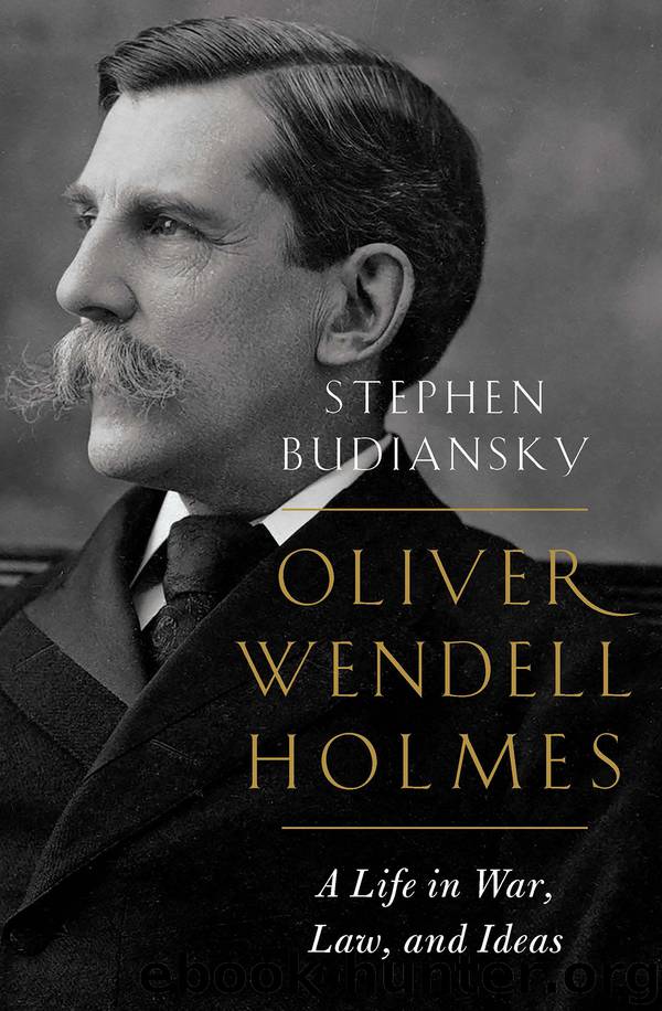 Oliver Wendell Holmes by Stephen Budiansky