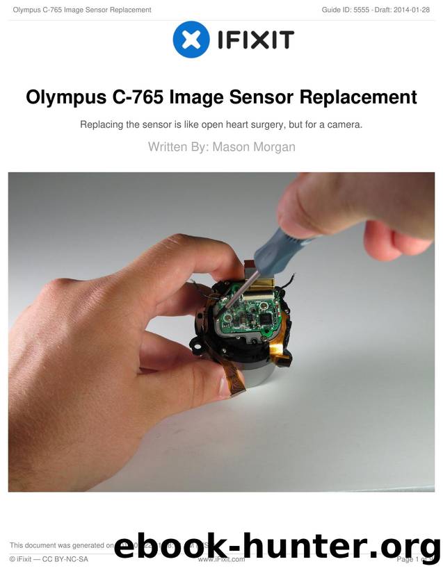 Olympus C-765 Image Sensor Replacement by Unknown