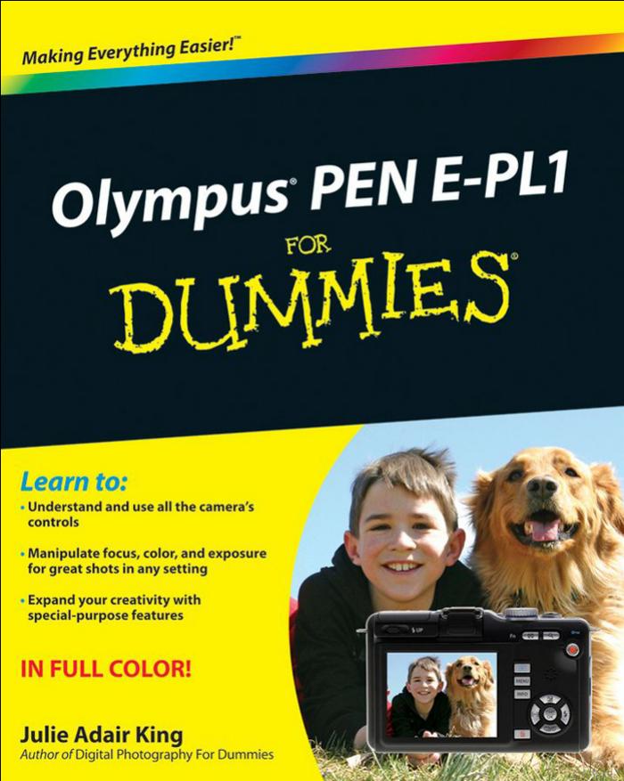 Olympus PEN E-PL1 for dummies by Julie Adair King