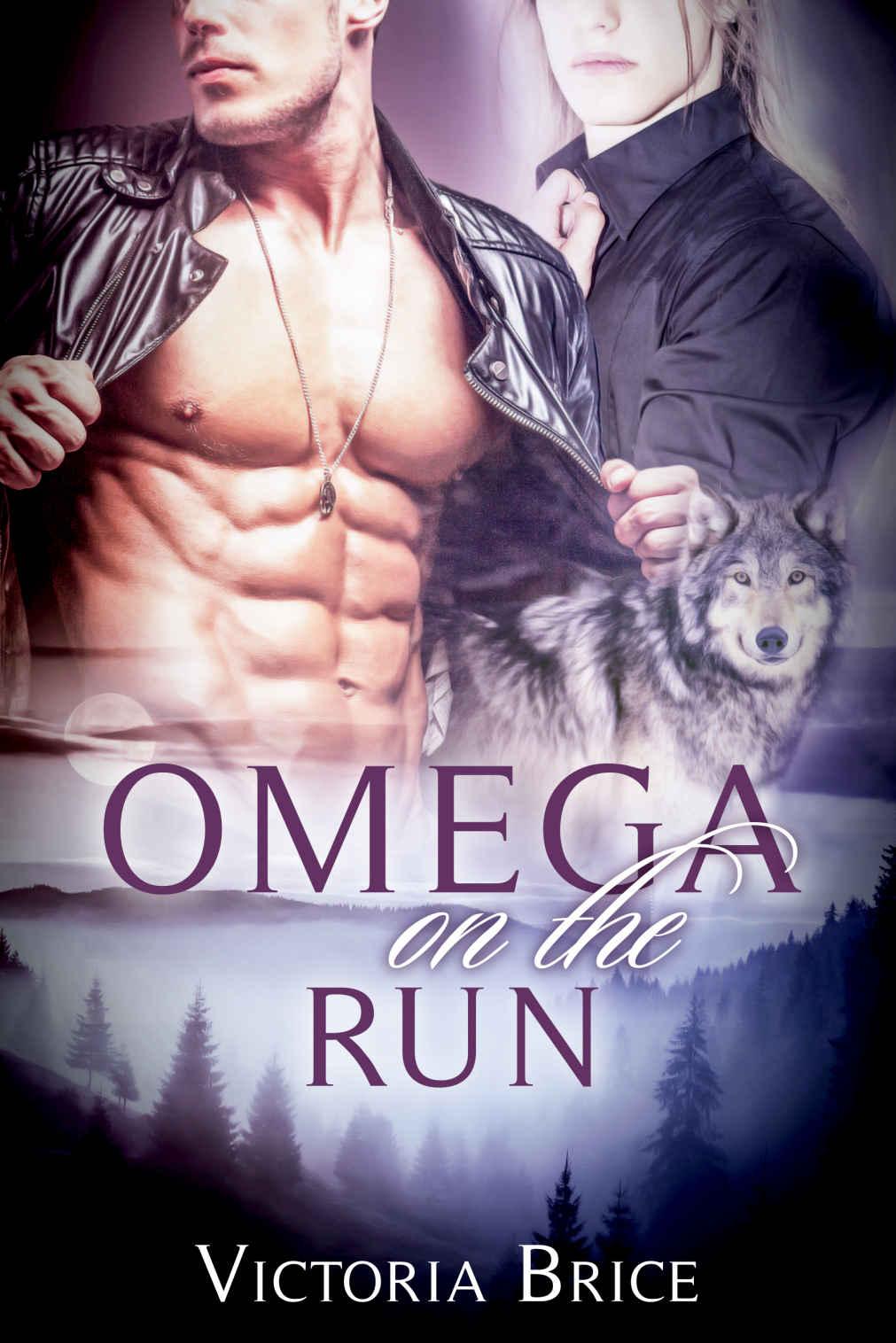 Omega on the Run: A M/M Mpreg Werewolf Romance by Victoria Brice