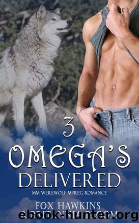 Omega's Delivered: MM Werewolf MPREG Romance (Lucky Book 3) by Fox Hawkins & Britannia Bloom