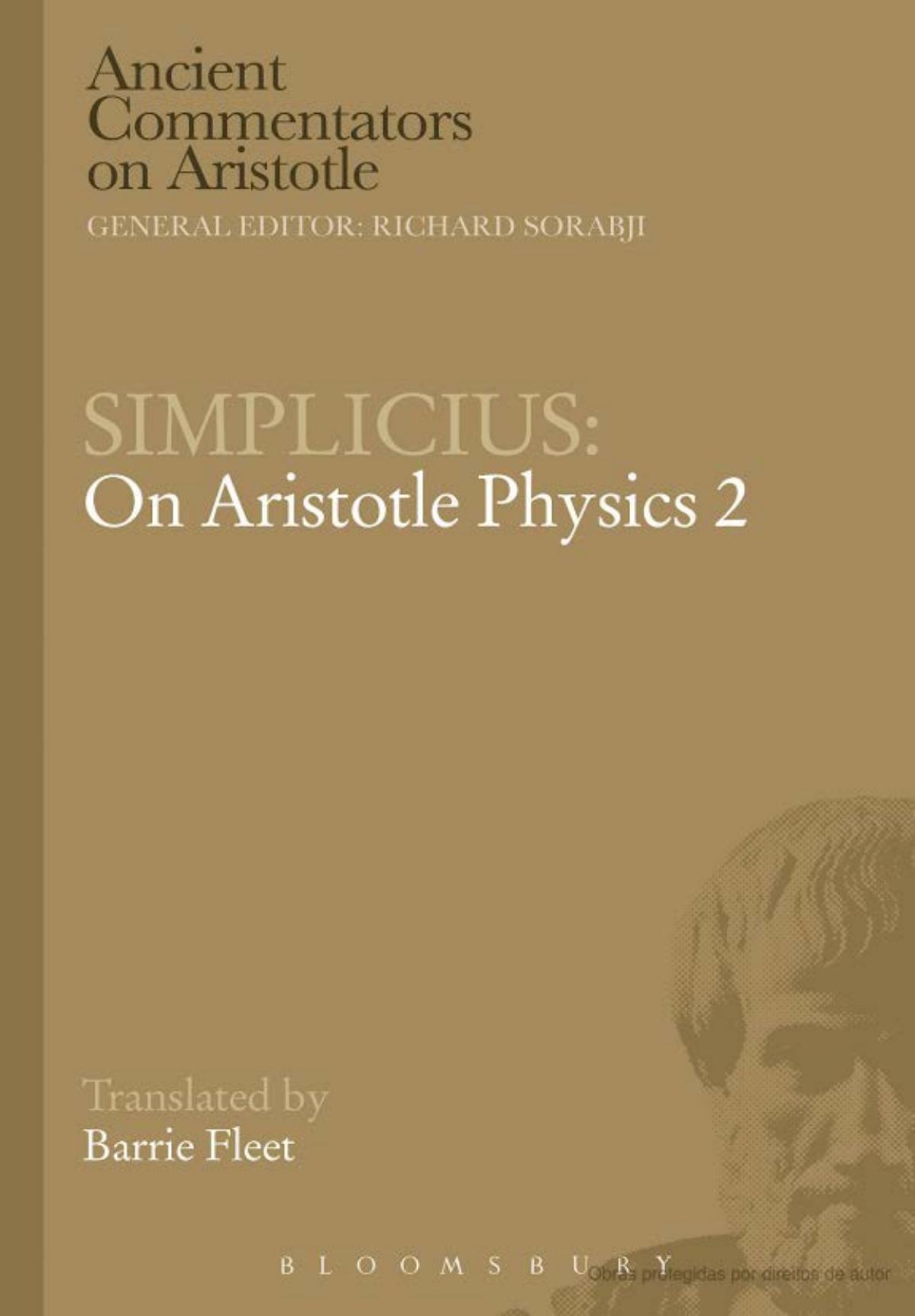 On Aristotle Physics 2. by Barrie Fleet